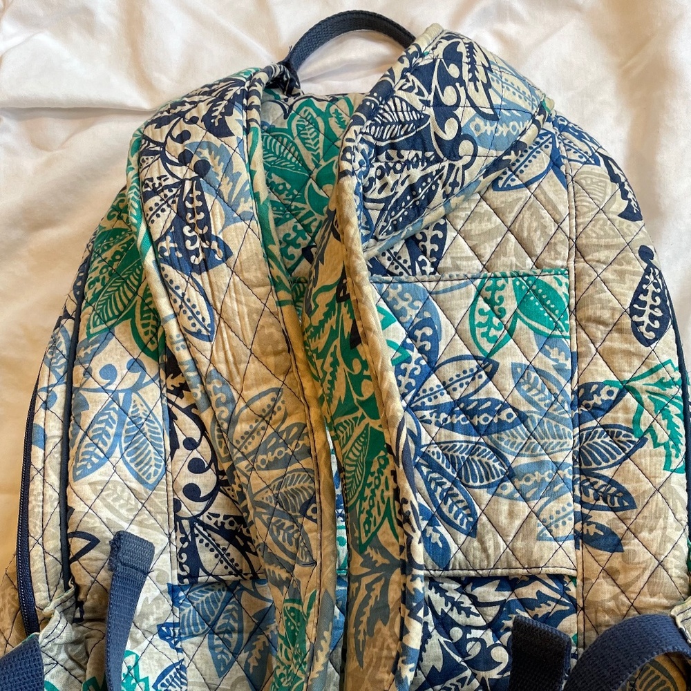 Vera Bradley Campus SANTIAGO Tech Canvas Backpack